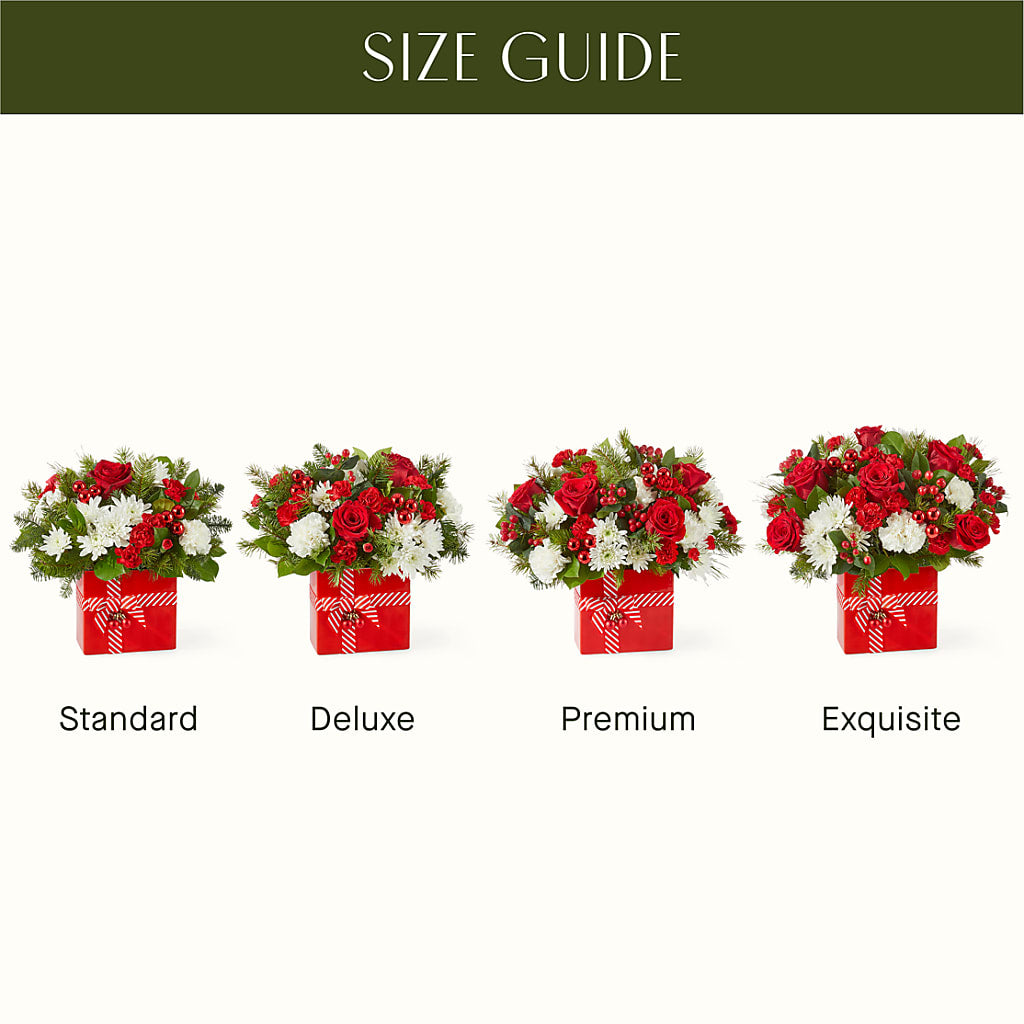 Presents Under the Tree Bouquet – The Rustic Chicken, Copperas Cove TX