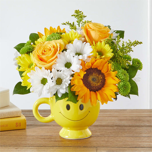 Be Happy Bouquet – The Rustic Chicken, Copperas Cove TX