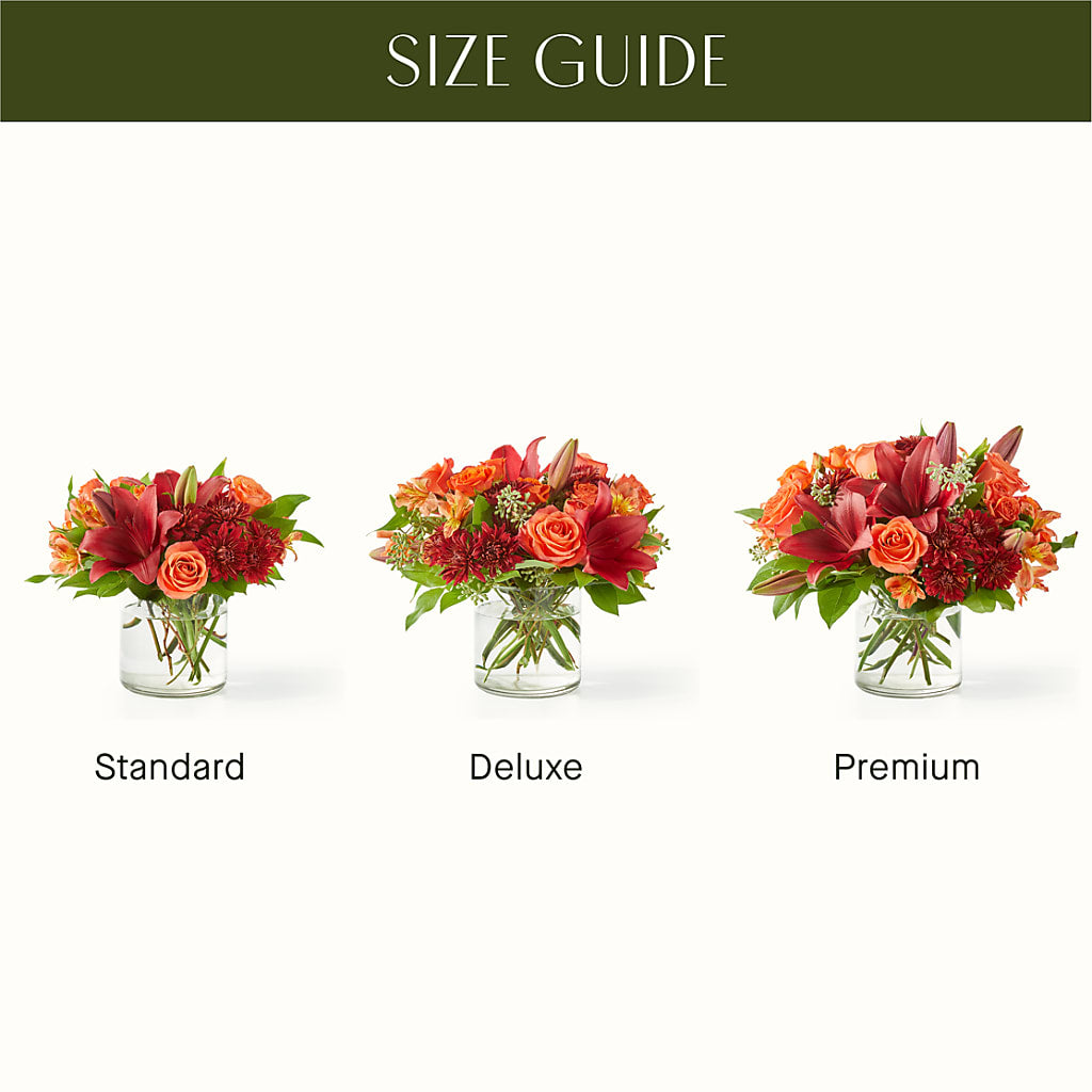 Crimson Leaves Bouquet – The Rustic Chicken, Copperas Cove TX