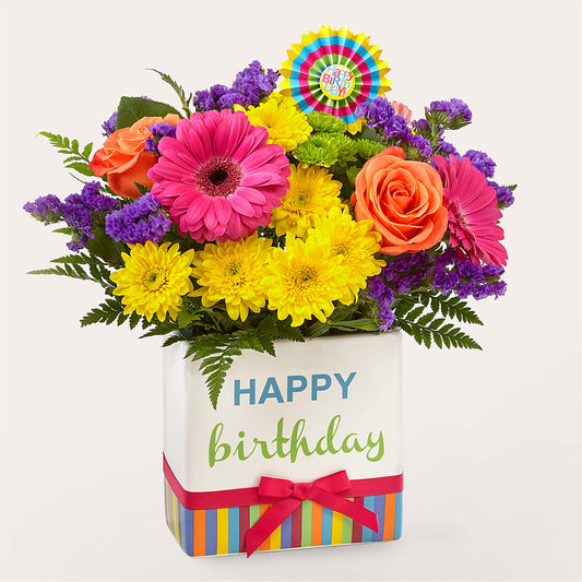 Birthday Brights Bouquet –  The Rustic Chicken, Copperas Cove TX