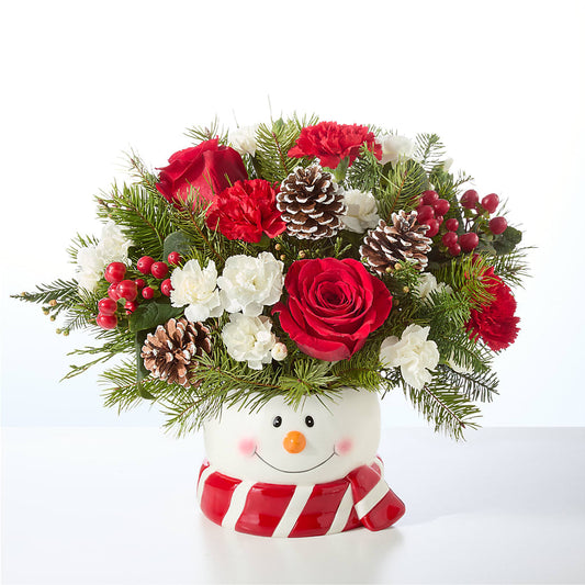 Jolly Snowman Bouquet –  The Rustic Chicken, Copperas Cove TX