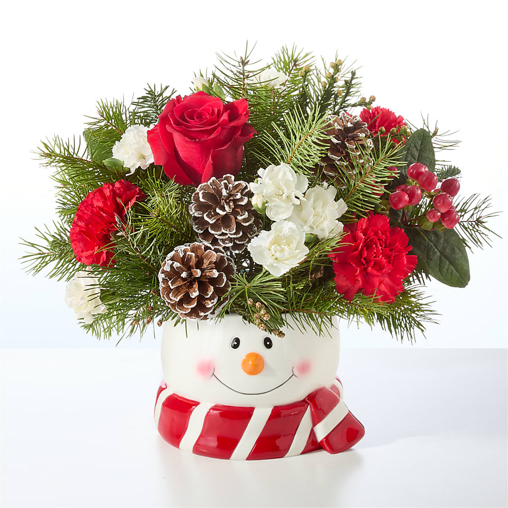 Jolly Snowman Bouquet –  The Rustic Chicken, Copperas Cove TX