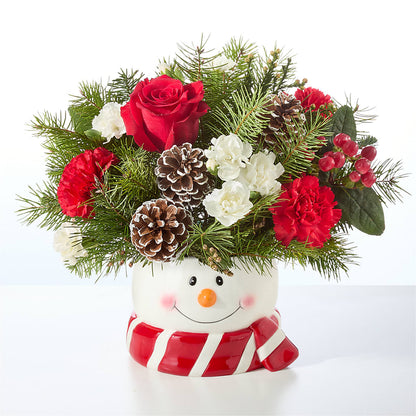 Jolly Snowman Bouquet –  The Rustic Chicken, Copperas Cove TX