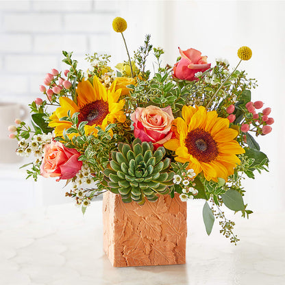 Sunflower Season Bouquet –  The Rustic Chicken, Copperas Cove TX