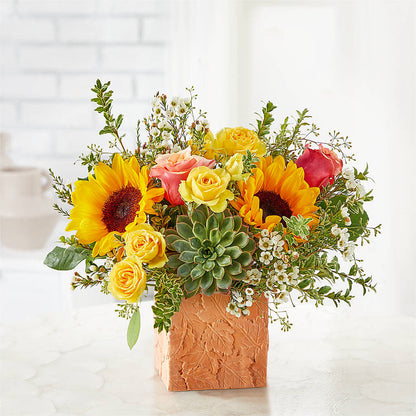 Sunflower Season Bouquet –  The Rustic Chicken, Copperas Cove TX