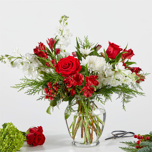 Merry Moment Bouquet – A Florist Original –  The Rustic Chicken, Copperas Cove TX