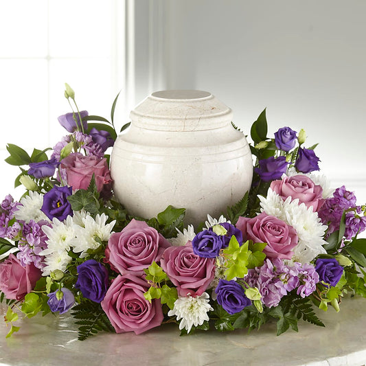 Blooming Sympathy Cremation Adornment –  The Rustic Chicken, Copperas Cove TX