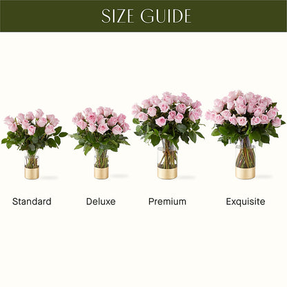 Picture Perfect Pink Rose Bouquet –  The Rustic Chicken, Copperas Cove TX