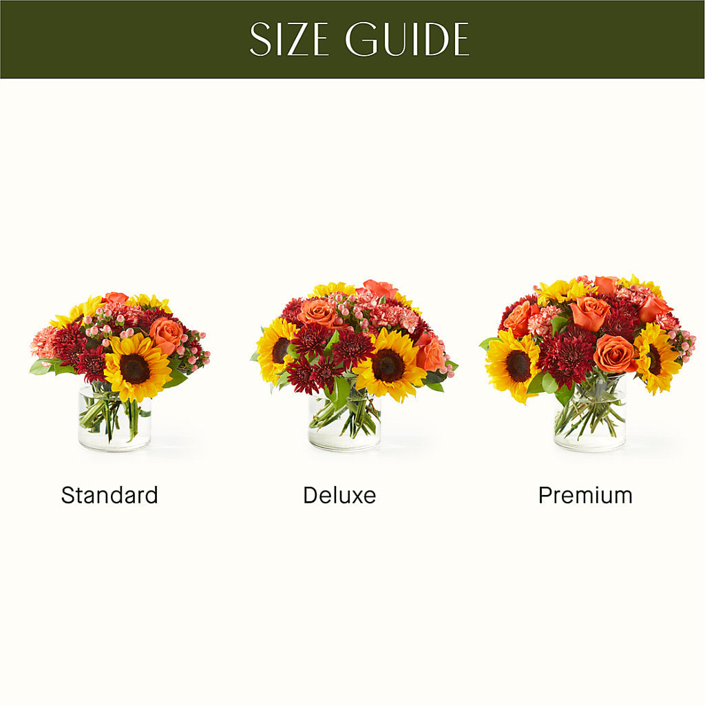 September Sunset Bouquet –  The Rustic Chicken, Copperas Cove TX