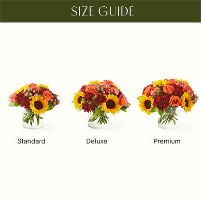 September Sunset Bouquet –  The Rustic Chicken, Copperas Cove TX