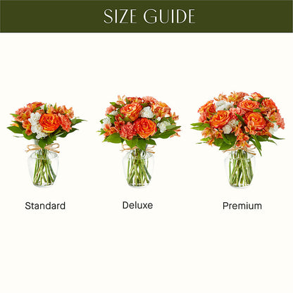 Apricot Glow Bouquet –  The Rustic Chicken, Copperas Cove TX