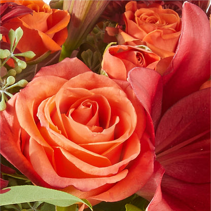 Crimson Leaves Bouquet –  The Rustic Chicken, Copperas Cove TX