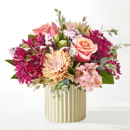 Berry Cobbler Bouquet with Ivory Vase –  The Rustic Chicken, Copperas Cove TX