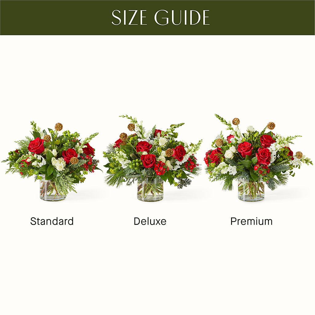 Deck the Halls Bouquet –  The Rustic Chicken, Copperas Cove TX