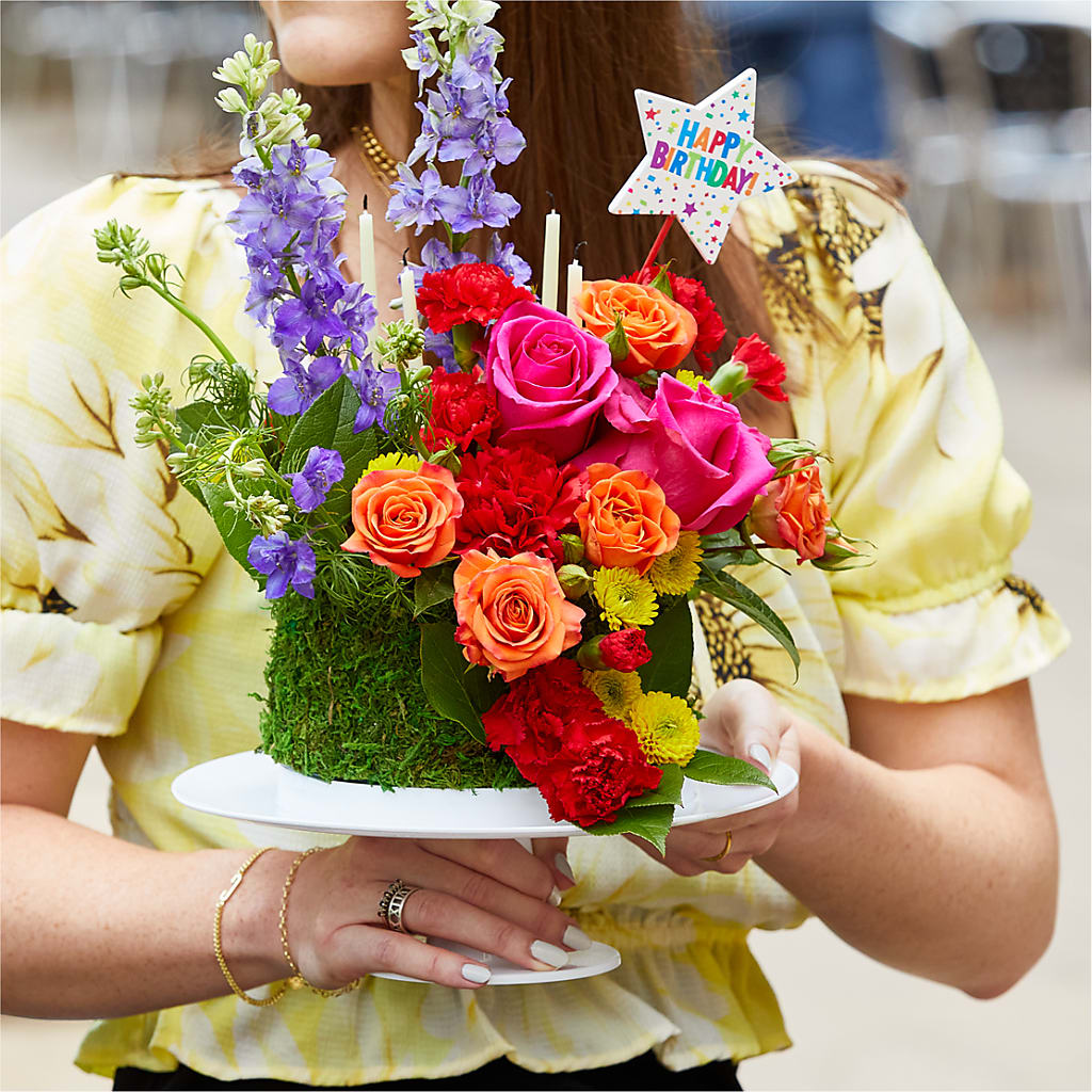 Best Year Yet Floral Cake –  The Rustic Chicken, Copperas Cove TX