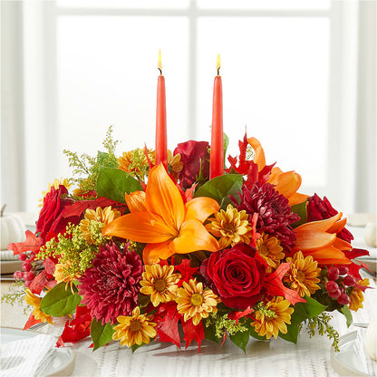 Autumn's Embrace Centerpiece –  The Rustic Chicken, Copperas Cove TX