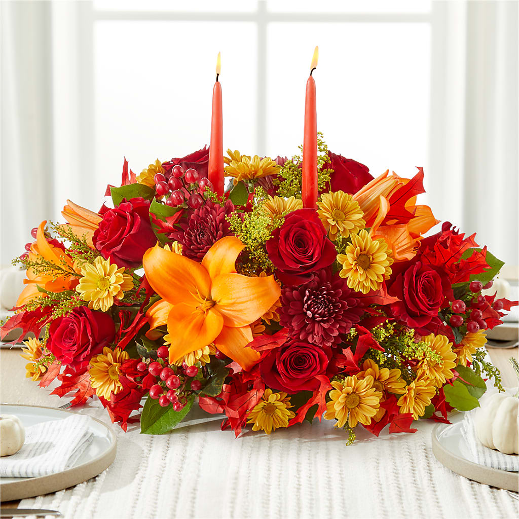 Autumn's Embrace Centerpiece –  The Rustic Chicken, Copperas Cove TX