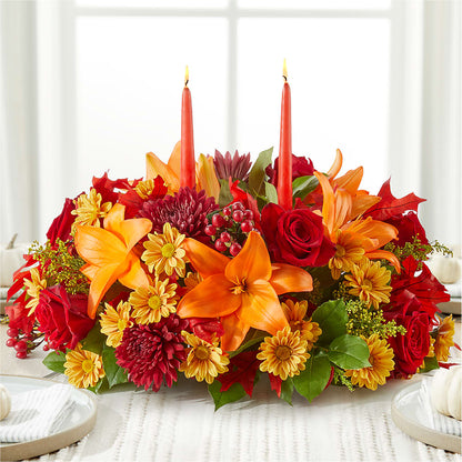 Autumn's Embrace Centerpiece –  The Rustic Chicken, Copperas Cove TX