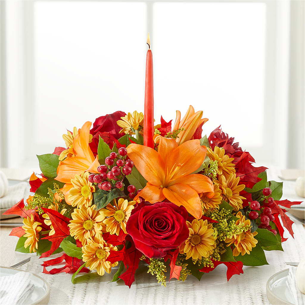 Autumn's Embrace Centerpiece –  The Rustic Chicken, Copperas Cove TX