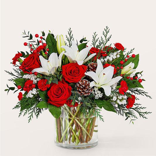 Best in Snow Bouquet –  The Rustic Chicken, Copperas Cove TX